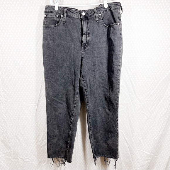 Madewell Denim - Madewell Black Curvy Perfect Vintage Straight Jeans
